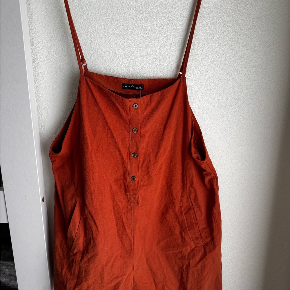 Orange Romper